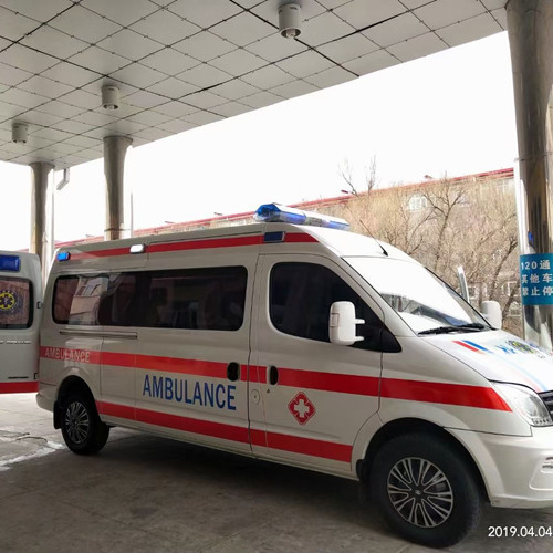 民乐救护车出租服务案例2